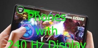 Phone with 240Hz display