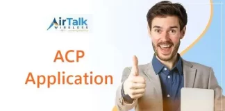 AirTalk Wireless ACP application status check