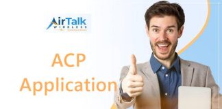 AirTalk Wireless Check Status of ACP application