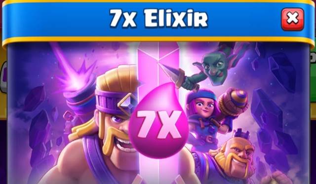 Clash Royale 7x Elixir Battle
