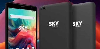 new Sky Pad 8 Pro tablet
